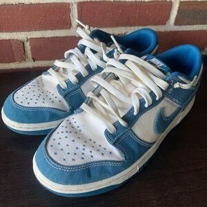 Nike dunk law industrial blue sashiko size 9.5